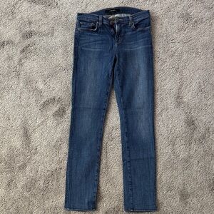 J Brand Women's Dark Blue Skinny Jeans